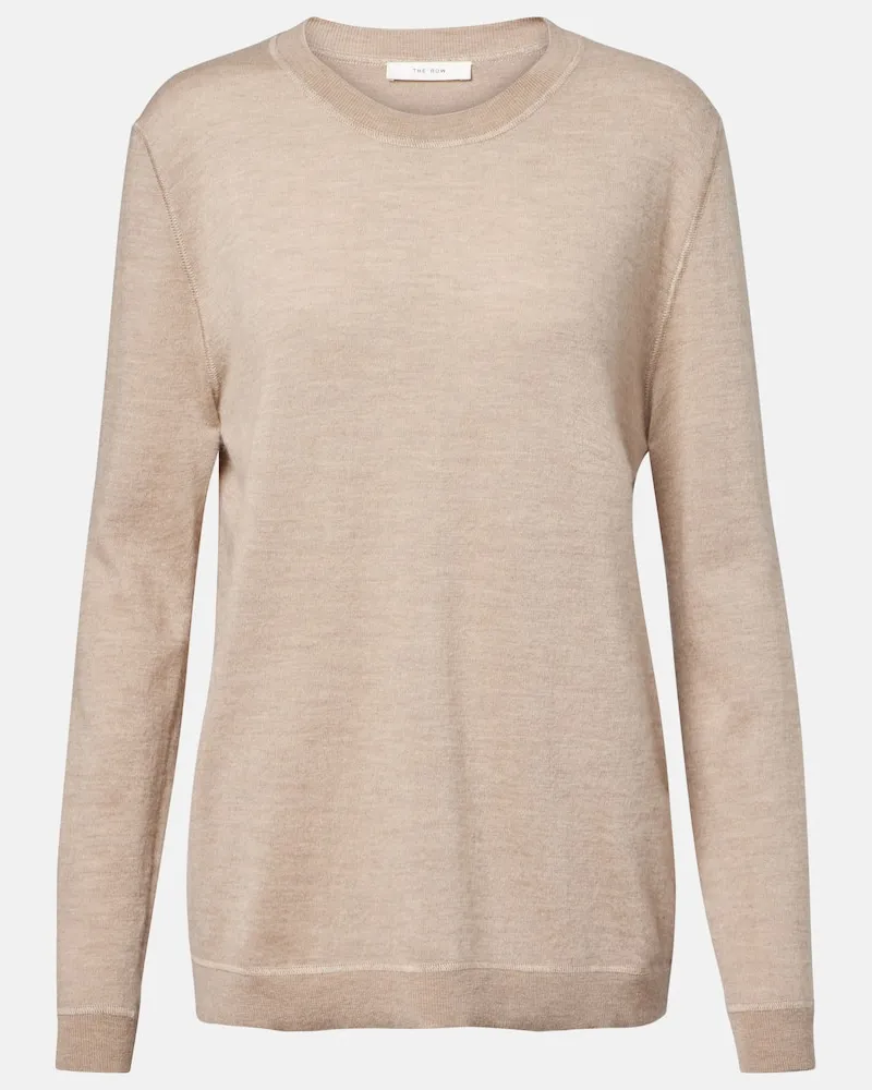 The Row Pullover Lorelei aus Kaschmir Beige
