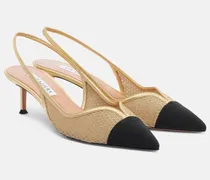 Slingback-Pumps Gia 50 aus Mesh