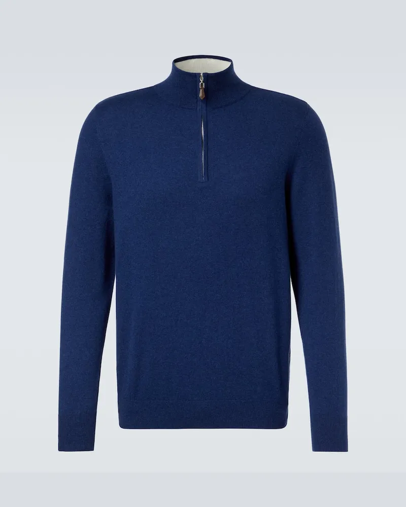 arch4 Pullover Mr Fenchurch aus Kaschmir Blau