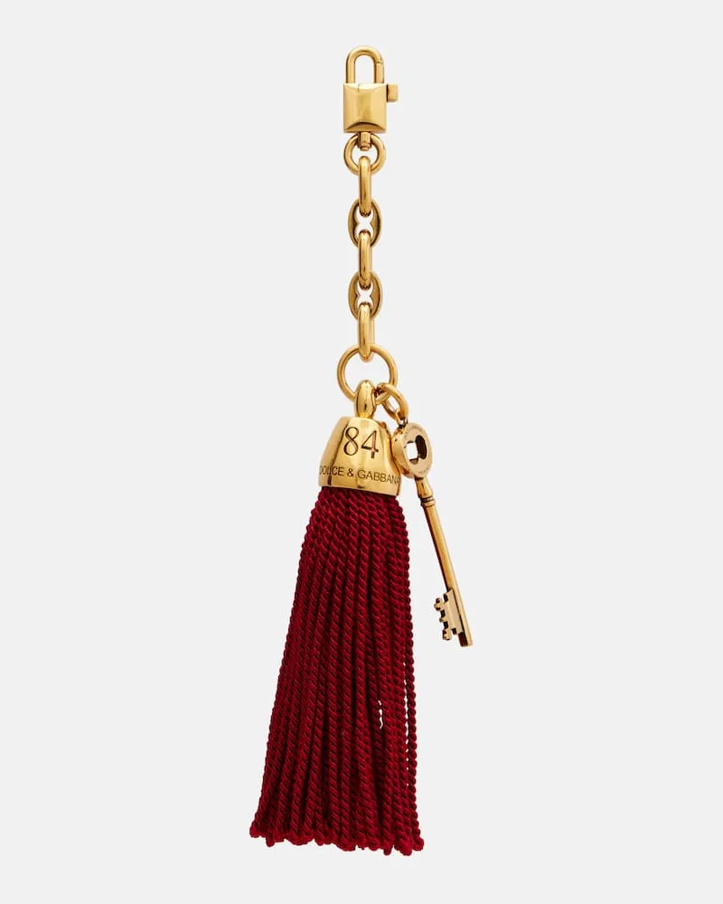 Dolce & Gabbana Taschenanhänger Rot