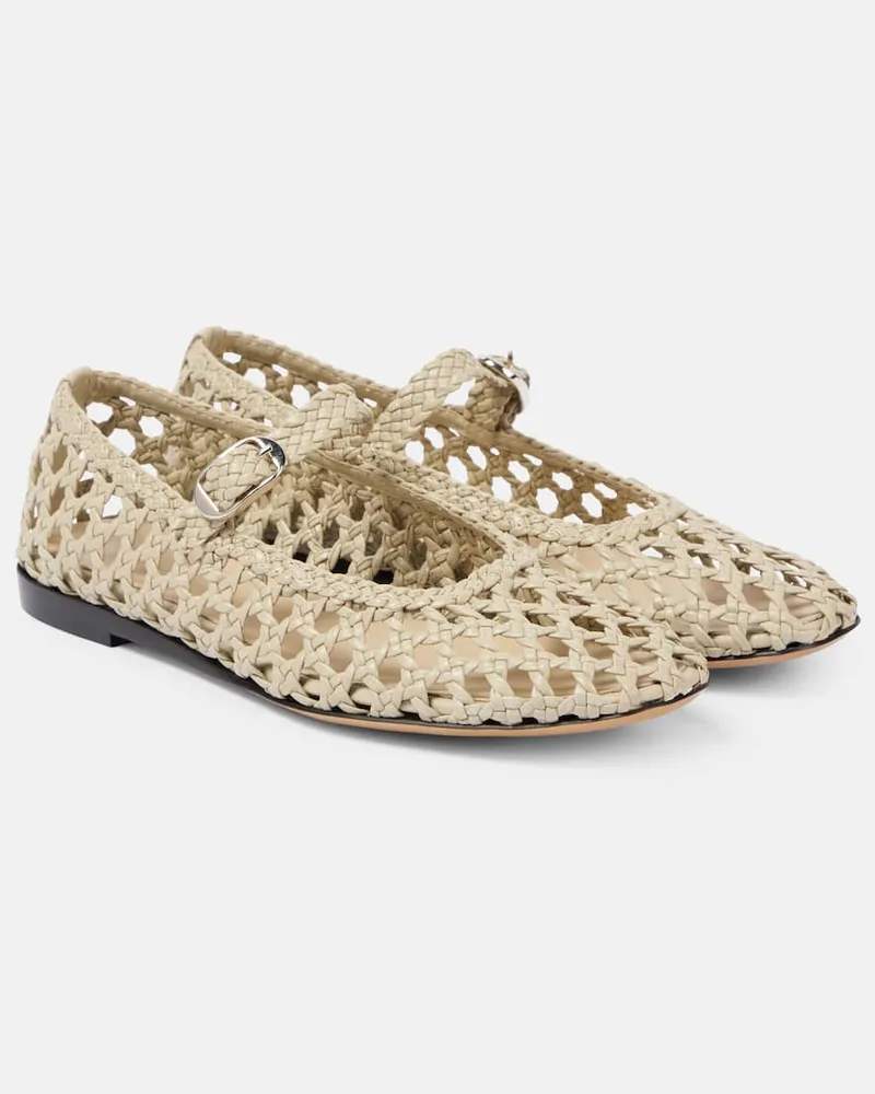 Le Monde Béryl Le Monde Beryl Ballerinas aus Leder Beige