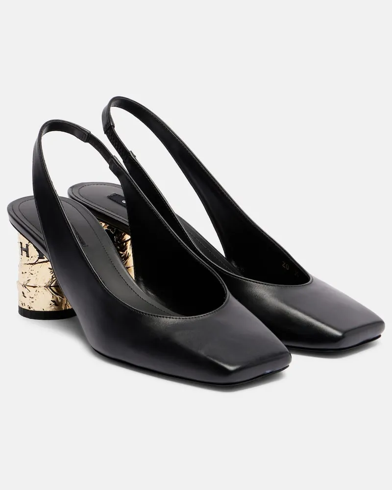 Givenchy Slingback-Pumps Tape 65 aus Leder Schwarz