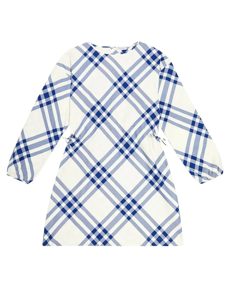 Burberry Kleid aus Baumwolle Multicolor