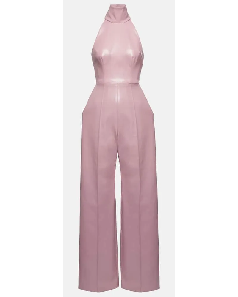 Alex Perry Jumpsuit Malen aus Lederimitat Pink