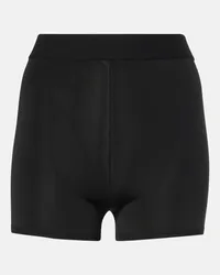 Saint Laurent Bikershorts Schwarz