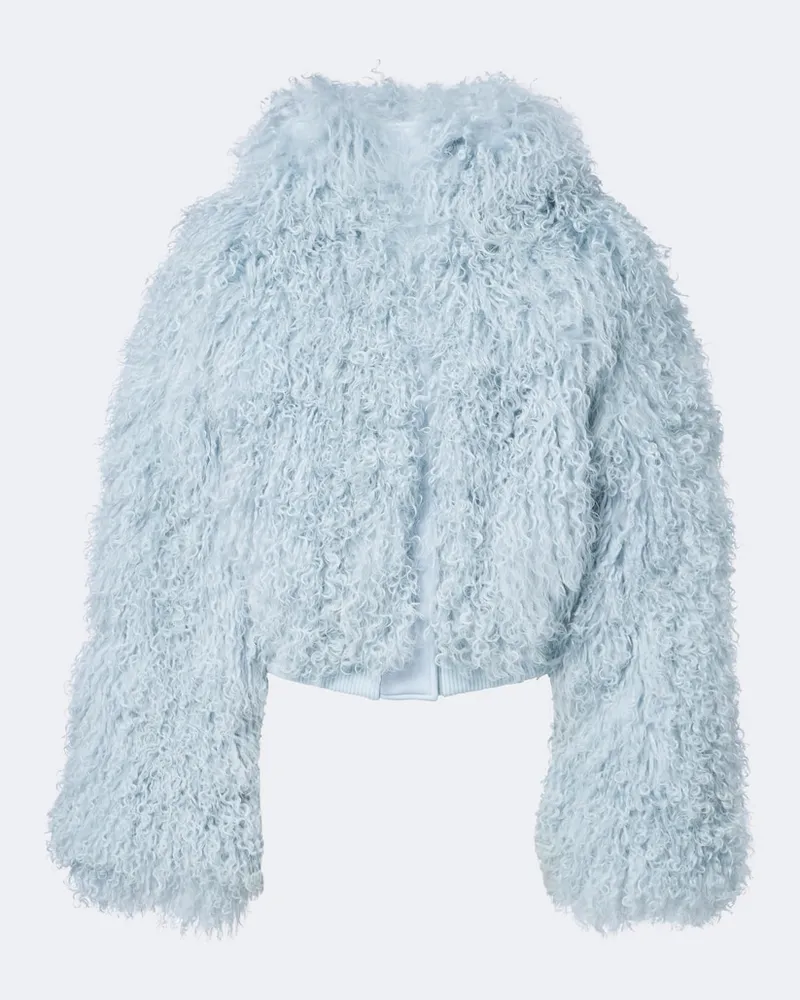 CORDOVA Jacke Nozawa aus Shearling Blau