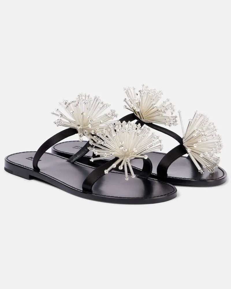 Emilio Pucci Sandalen Schwarz