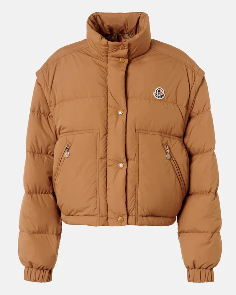 Moncler Daunenjacke Selle Braun