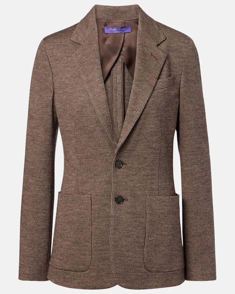 Ralph Lauren Blazer Hailey aus Wolle Neutral