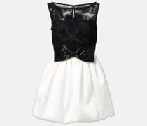 Verziertes Cocktailkleid aus Tüll