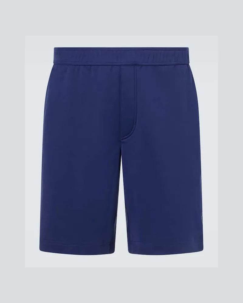 Brunello Cucinelli Shorts aus Baumwolle Blau