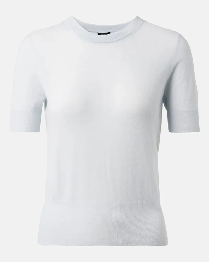 Joseph Top Cashair aus Kaschmir Blau