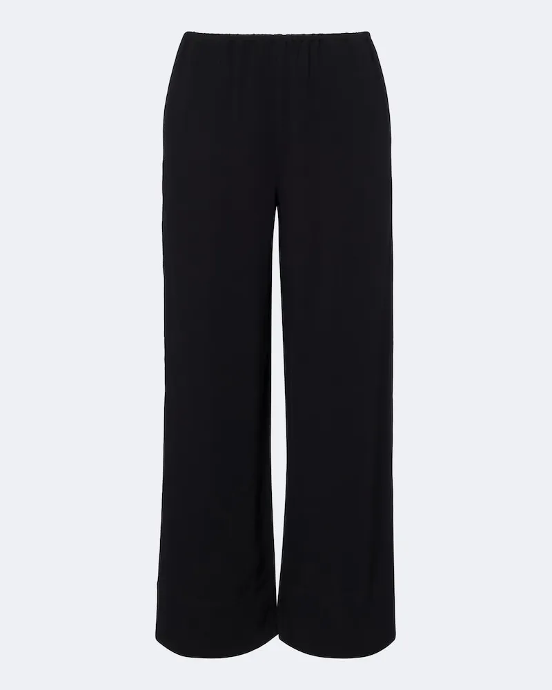 Totême Weite Hose Schwarz