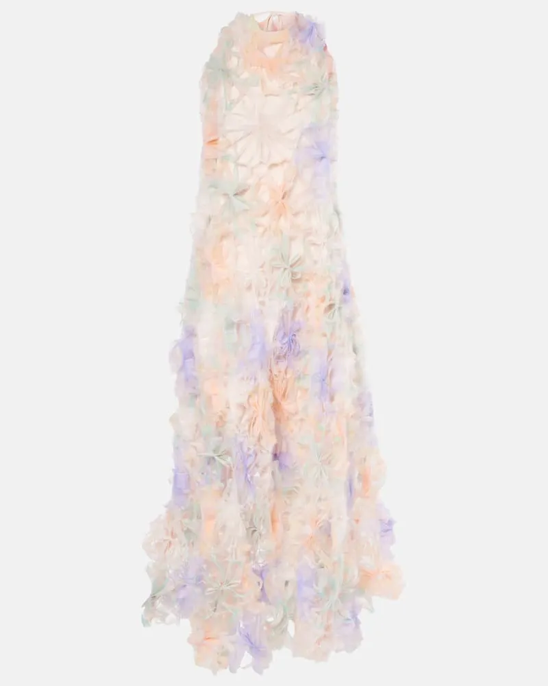 Susan Fang Maxikleid Air-Whirl Multicolor