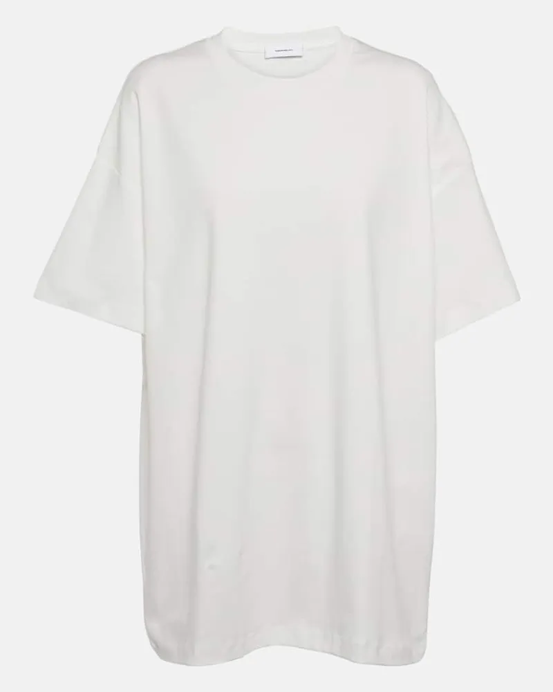 WARDROBE.NYC T-Shirt aus Baumwoll-Jersey Weiß
