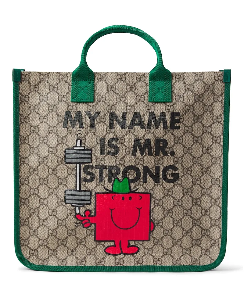 Gucci X Mr. Men Tote Little Miss GG aus Canvas Multicolor