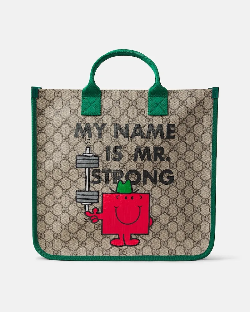 Gucci X Mr. Men Tote Little Miss GG aus Canvas Multicolor