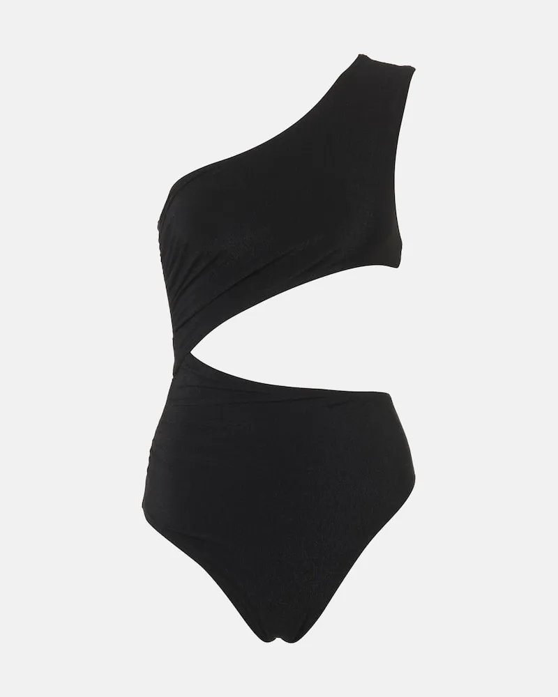 Balmain Badeanzug Schwarz