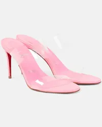 Christian Louboutin Pantoletten Just Nothing 85 Pink