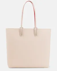 Christian Louboutin Tote Cabata aus Leder Beige