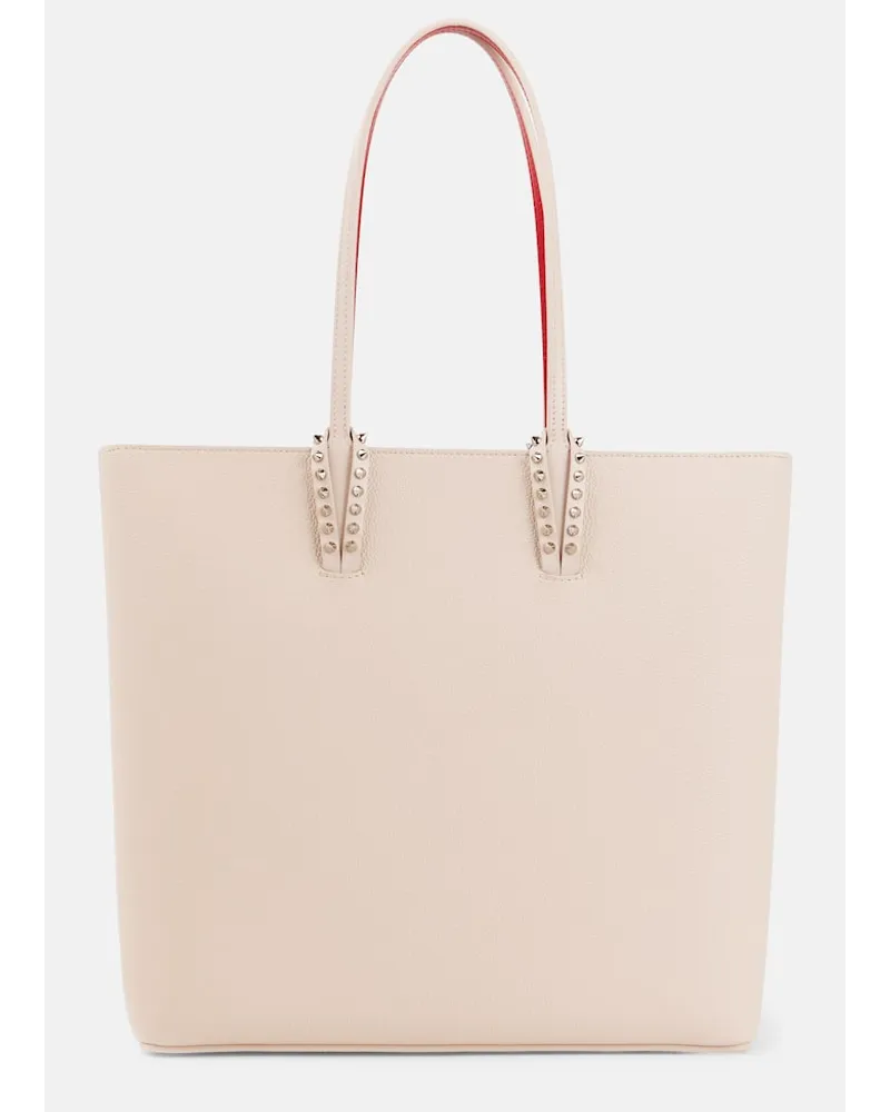 Christian Louboutin Tote Cabata aus Leder Beige