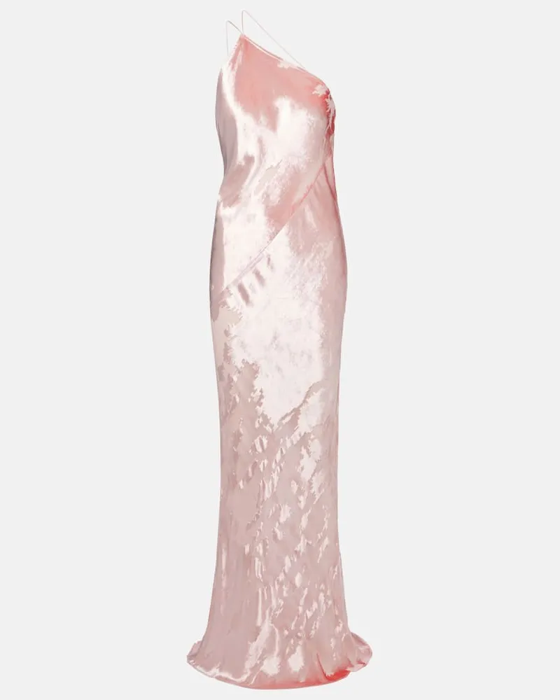 The Sei Robe aus Samt Pink