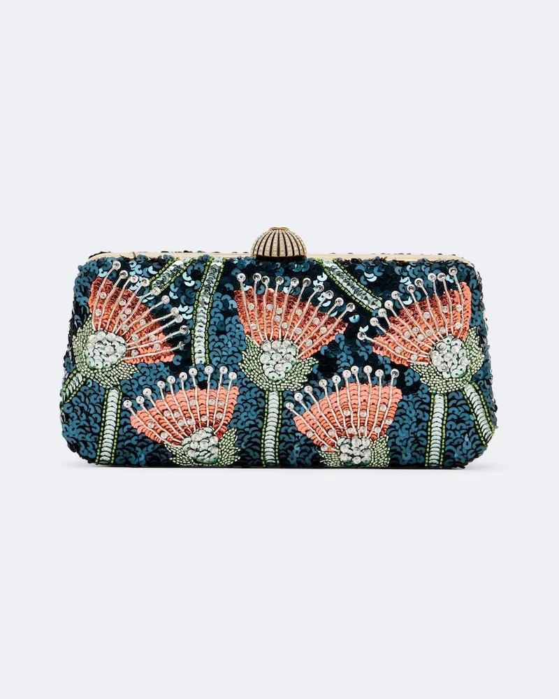 Valentino Garavani Verzierte Clutch Carry Secrets Multicolor