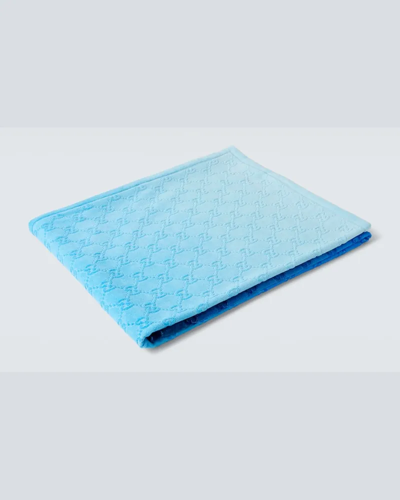 Gucci Strandhandtuch GG Blau