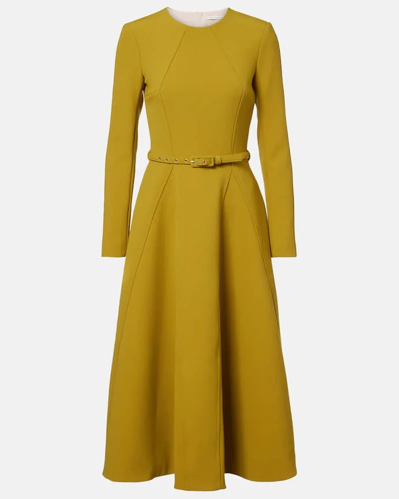 EMILIA WICKSTEAD Midikleid Ucellina Grün