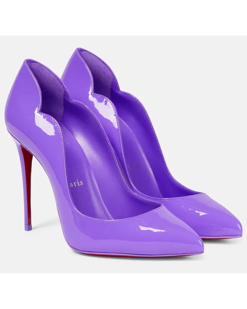 Christian Louboutin Pumps Hot Chick aus Lackleder Lila