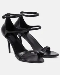 Balenciaga Sandalen Honey aus Leder Schwarz