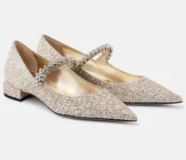 Ballerinas Bing mit Glitter und Kristallen