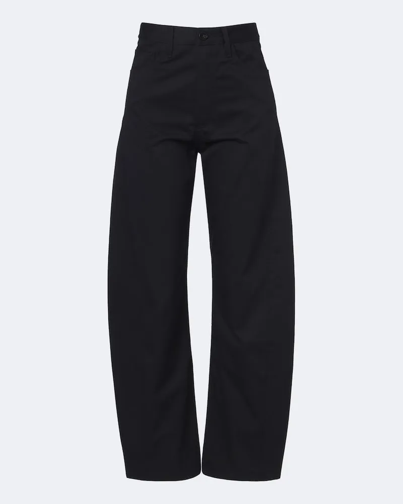 AGOLDE Barrel Jeans Luna Schwarz