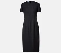 Midikleid aus Schurwolle