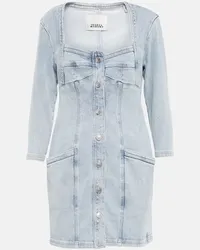 Isabel Marant Minikleid Vona aus Denim Blau