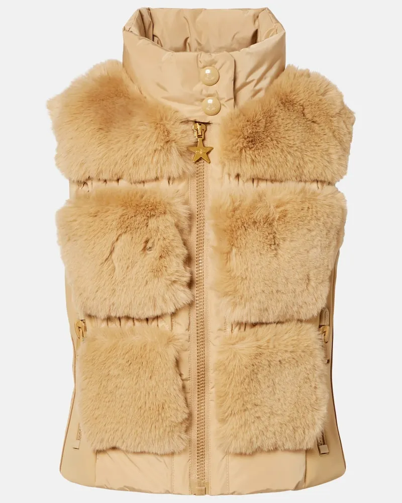 GOLDBERGH Daunenweste Chic Beige