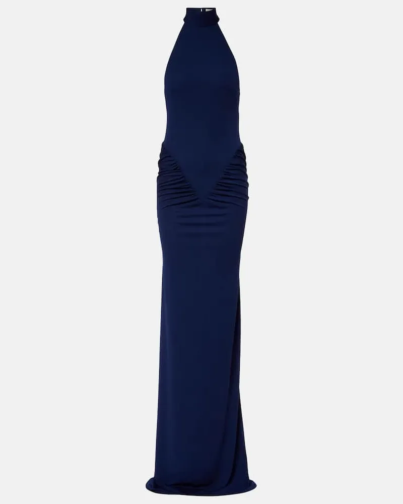 The New Arrivals Ilkyaz Ozel Maxikleid Cass Blau