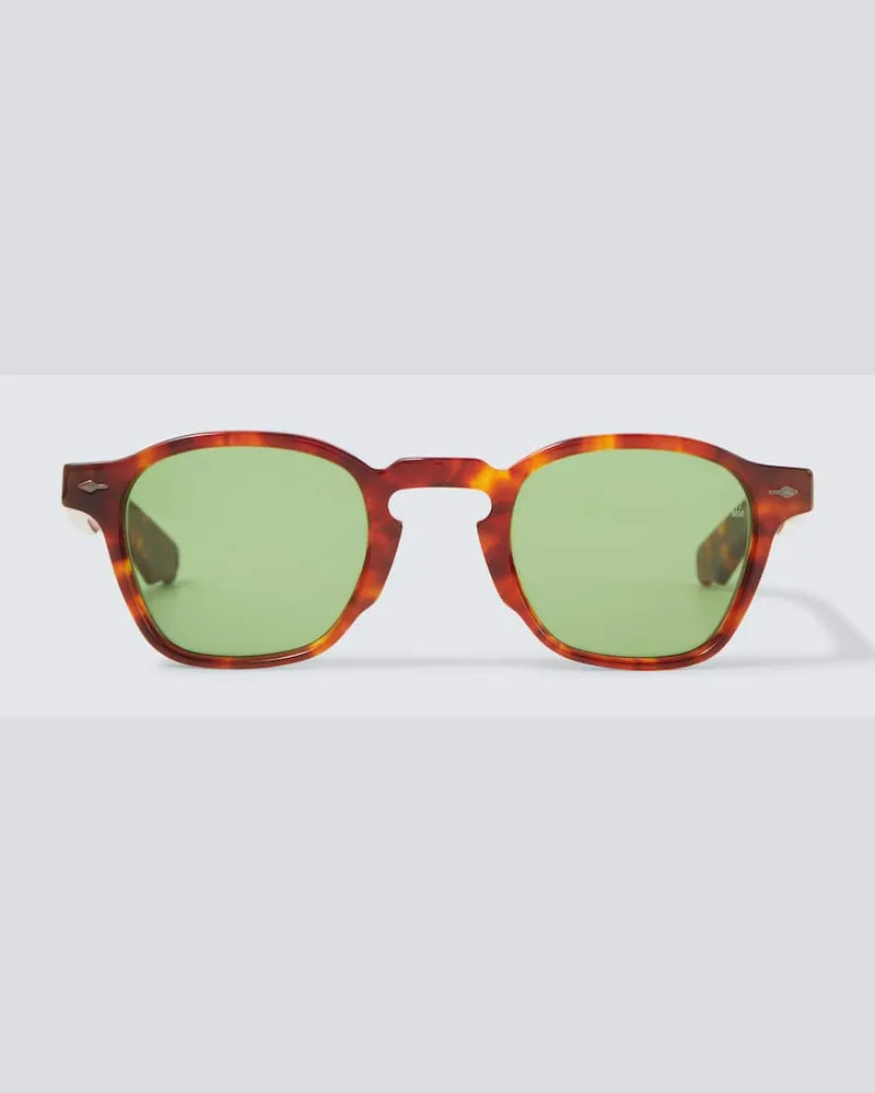 Jacques Marie Mage Runde Sonnenbrille Zephirin 47 Braun