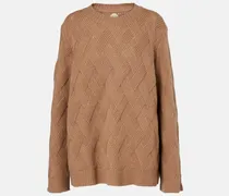 Oversize-Pullover aus Wolle und Kaschmir