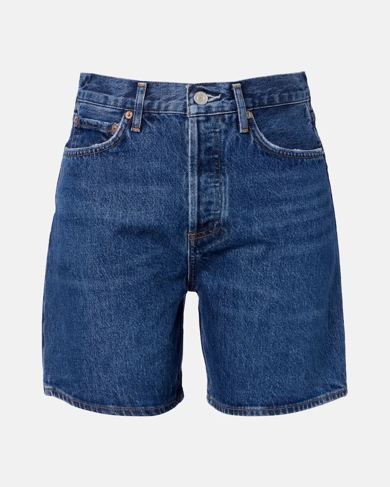 AGOLDE Jeansshorts Dame Blau