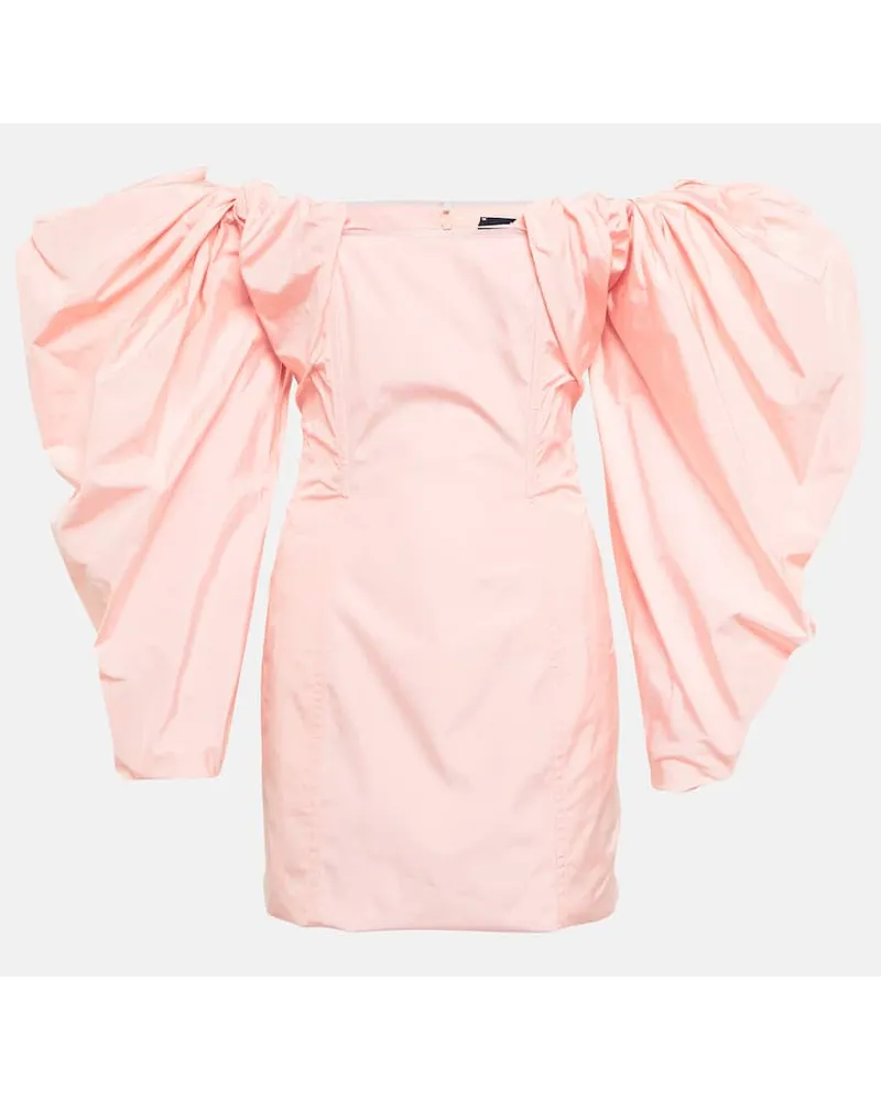 Jacquemus Minikleid La Robe Taffetas Pink