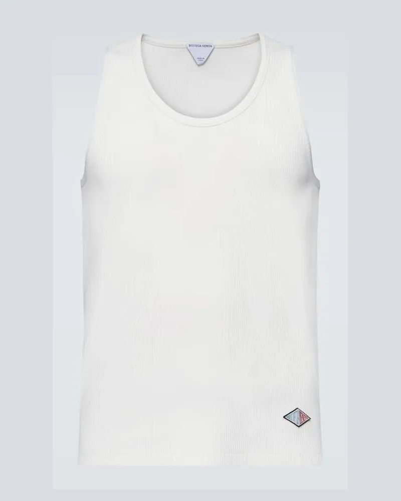 Bottega Veneta Top aus Baumwolle Weiã