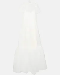 STAUD Maxikleid Weiss