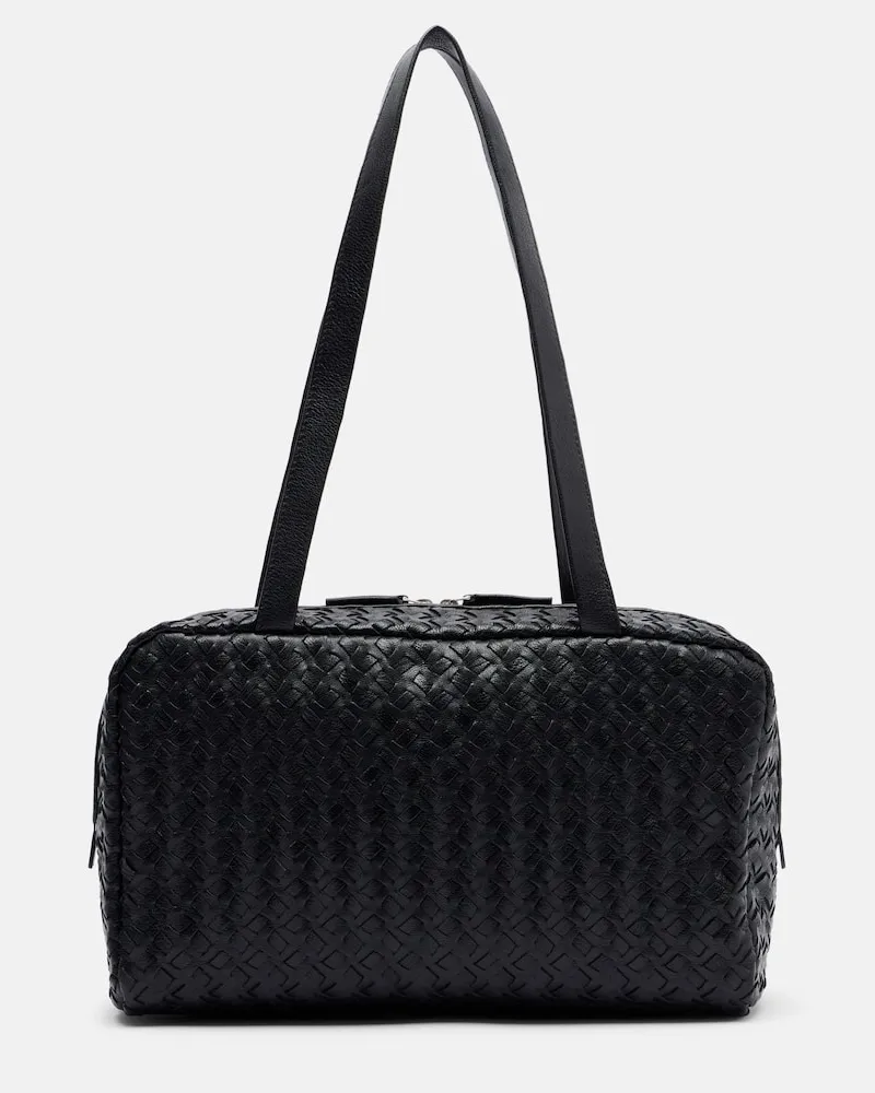 The Row Schultertasche Astra aus Leder Schwarz