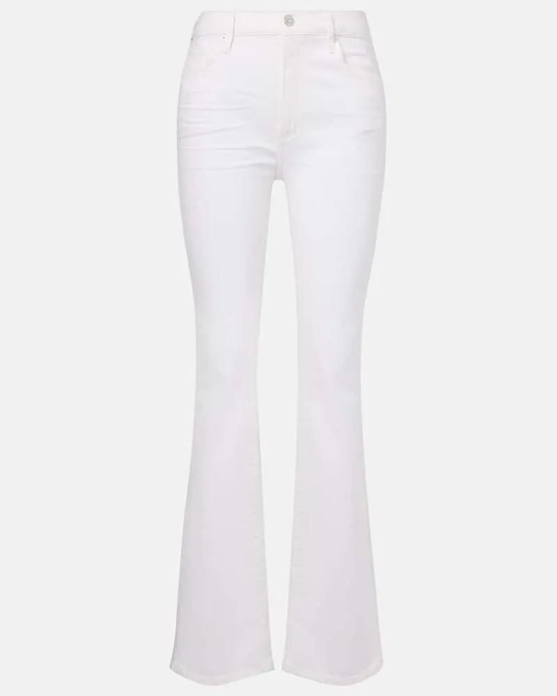 Citizens of humanity High-Rise Bootcut Jeans Lilah Weiß