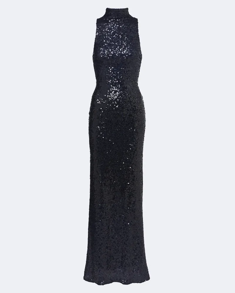 Christopher Esber Robe mit Pailletten Blau