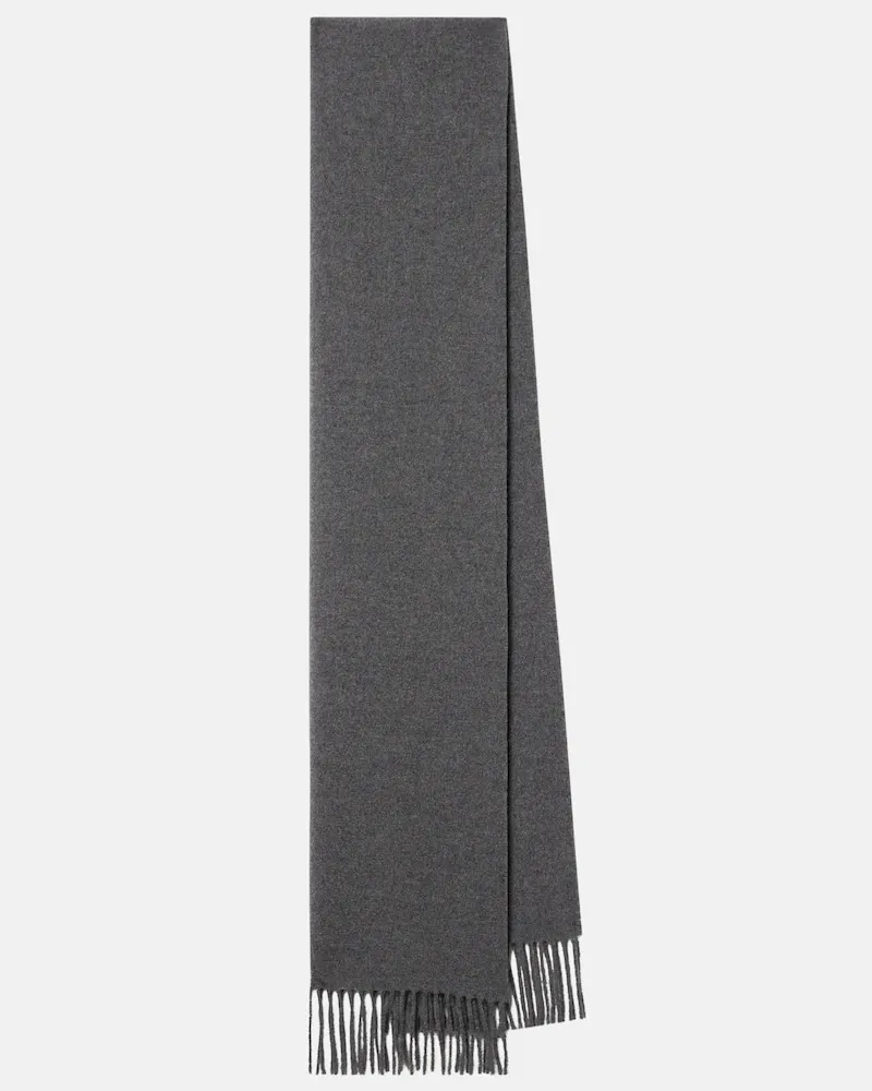 Brunello Cucinelli Schal aus Kaschmir Grau