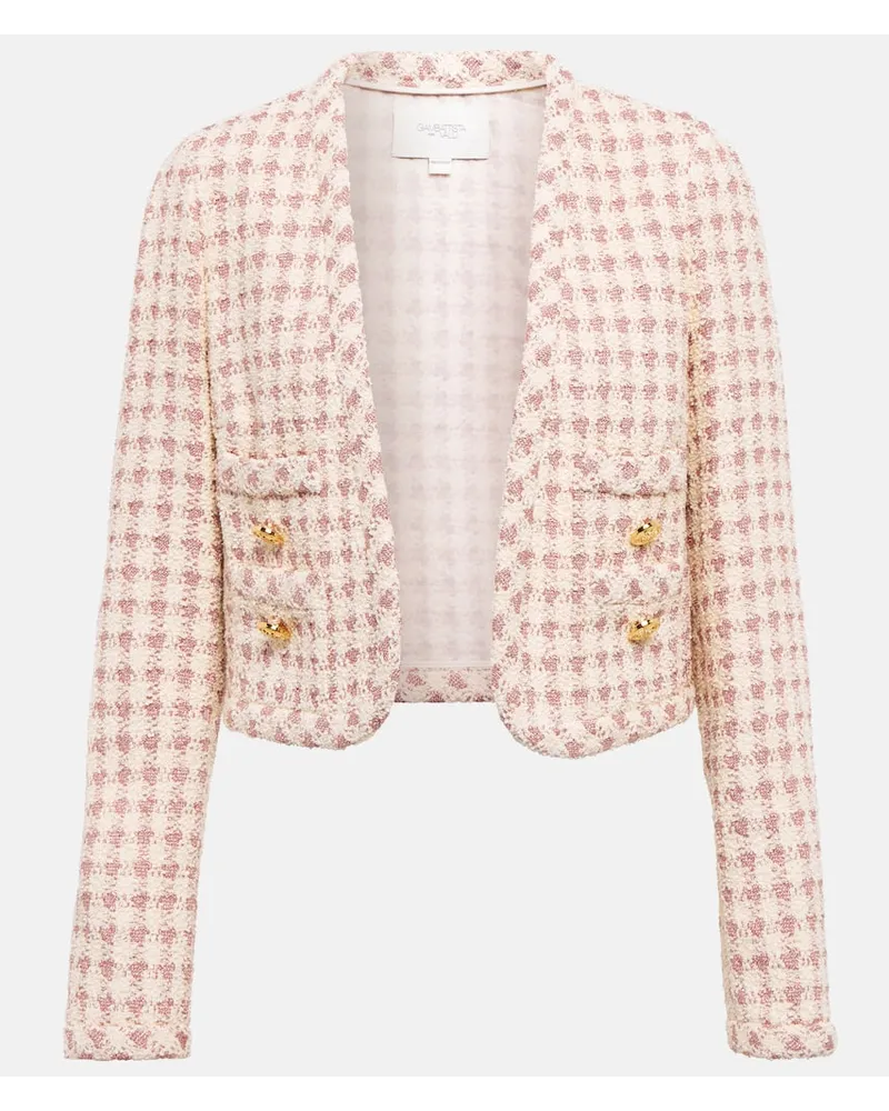 Giambattista Valli Jacke aus Tweed Multicolor