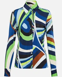 Emilio Pucci Hemd Iride Multicolor