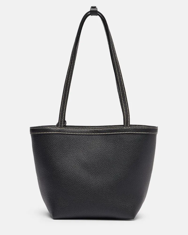 The Row Tote Bag Park Medium aus Leder Schwarz